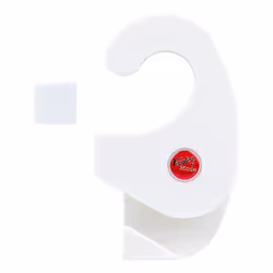 Taylor Made Products 1108 Boat Fender Hanger (Clip Rail Mount  Up to 1-Inch Rails)   White