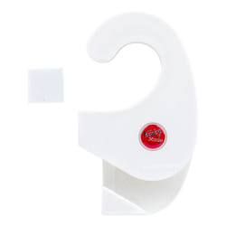 Taylor Made Products 1108 Boat Fender Hanger (Clip Rail Mount  Up to 1-Inch Rails)   White