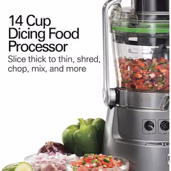 Hamilton Beach 70825-SAU 3 Litre Dicing Food Processor 600 W
