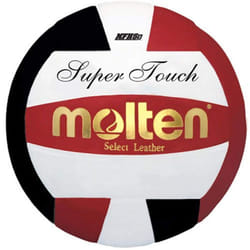 Molten Super Touch Volleyball  Red  Black  White