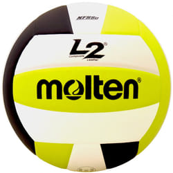 Molten Premium Competition NFHS Approved L2 Volleyball  Black/Lime (IVU-BLK/LIM-HS)