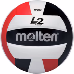 Molten Premium Competition L2 Volleyball  NFHS Approved  Red/Black/Whi