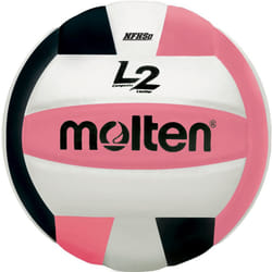 Molten Premium Competition L2 Volleyball  NFHS Approved  Black/Pink/White