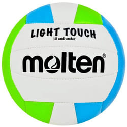 Molten MS240-3 Light Touch Volleyball  Green/Blue/White   12 & Under/8.1 oz