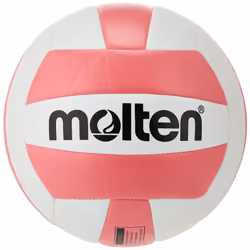 Molten Camp Volleyball Pink/White  Official