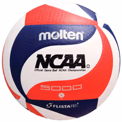 Molten FLISTATEC Volleyball - Official NCAA Men's Red/White/Blue