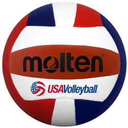 Molten Mini Volleyball (Red/White/Blue  5-Inch Diameter)