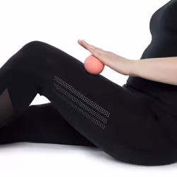 OPTP Super Pinky Ball - Moderately Firm Density Deep Tissue Massage Ball for Back Pain  Shoulder Tension Relief  Sore Muscles  Plantar Fasciitis and M