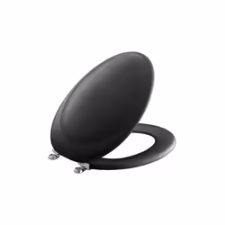KOHLER K-4615-CP-7 Revival Toilet Seat Black Black