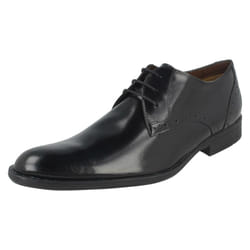 Mens Hush Puppies Lace Up Formal Shoes Kensington - UK 6, Black
