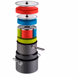 MSR Flex 4 Pot set 5.3 L Black, Blue, Green, Red