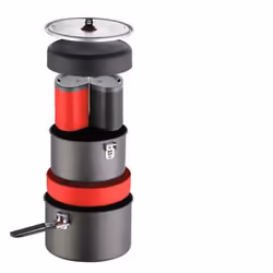 MSR Quick 2 Pot set Black, Red