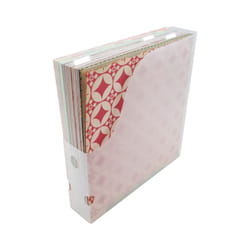 Advantus Vertical Scrapbook Paper Holder  Frosted