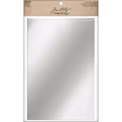 Idea-Ology Adhesive Mirrored Sheets 6"X9" 2/Pkg-