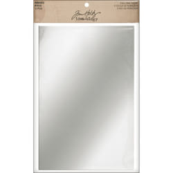 Idea-Ology Adhesive Mirrored Sheets 6"X9" 2/Pkg-