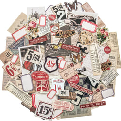 Idea-Ology Ephemera Pack 111/Pkg-Snippets Tiny Die-Cuts