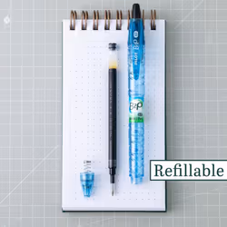 PILOT B2P Colors - Bottle to Pen Refillable & Retractable Rolling Ball Gel Pen Made From Recycled Bottles  Fine Point  Assorted Color G2 Inks  5-Pack
