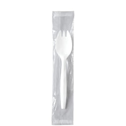 Solo MOW6-0007 disposable spoon Disposable spork Polypropylene White 1000 pc(s)