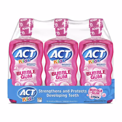 ACT Kids Bubblegum Blowout Anti-Cavity Rinse  3 ct./16.9 Oz.Net Wt 50.7 Oz  50.7 Fl Oz