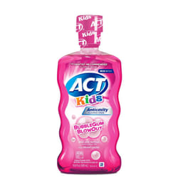 ACT Kids Anticavity Fluoride Mouthwash  Bubble Gum Blow Out [3 Pack]
