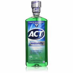 Act Anticavity Fluoride Mouthwash Mint 18 fl oz (Pack of 3)(Packaging May Vary)