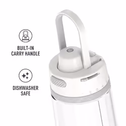 THERMOS  ALTA Series  Hydration Bottle with Spout 24 Ounce  Sleet White