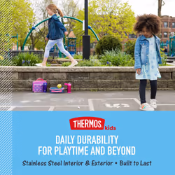 THERMOS FUNTAINER Water Bottle with Straw - 12 Ounce L.O.L Surprise - Kids Stainless Steel Vacuum Insulated Water Bottle with Lid