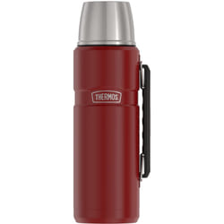 THERMOS Stainless King VacuumInsulated Beverage Bottle  40 Ounce  Rustic Red