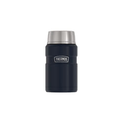 THERMOS Stainless King Vacuum-Insulated Food Jar, 24 Ounce, Midnight Blue