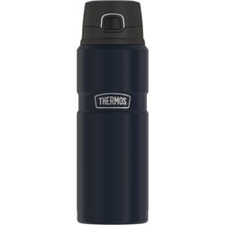 THERMOS Stainless King VacuumInsulated Drink Bottle  24 Ounce  Midnight Blue