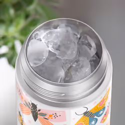 THERMOS FUNTAINER F4101 Stainless Steel Kids Bottle 12 Ounce Butterfly