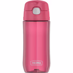 THERMOS FUNTAINER 16 Ounce Plastic Hydration Bottle with Spout Raspbe