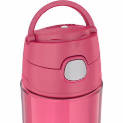THERMOS FUNTAINER 16 Ounce Plastic Hydration Bottle with Spout  Raspbe