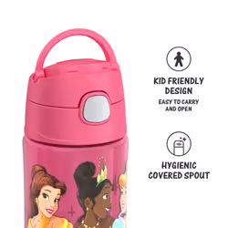 THERMOS FUNTAINER 16 Ounce Plastic Hydration Bottle with Spout  Prince