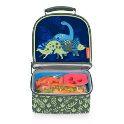 THERMOS Non-Licensed Dual Compartment Lunch Box  Dinosaur Kingdom