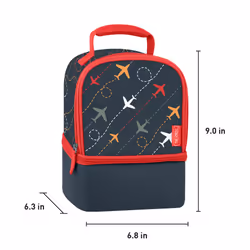 THERMOS Non- Licensed Dual Lunch Kit  Flight Path