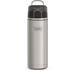 THERMOS ICON SERIES Stainless Steel Water Bottle with Spout - 24 Ounce  Matte Stainless Steel - Vacuum Insulated Water Bottle with Lid