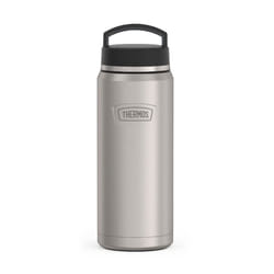 THERMOS ICON SERIES Stainless Steel Water Bottle with Screw Top Lid - 40 Ounce  Matte Stainless Steel - Vacuum Insulated Water Bottle with Lid