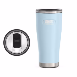 THERMOS ICON SERIES Stainless Steel Cold Tumbler with Slide Lock 24 Ounce Glacier