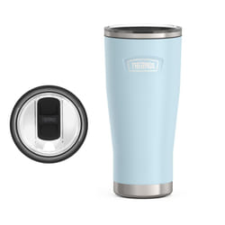 THERMOS ICON SERIES Stainless Steel Cold Tumbler with Slide Lock  24 Ounce  Glacier