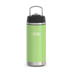 THERMOS ICON SERIES Insulated Water Bottle with Straw Lid - 18 Ounce  Lime - Stainless Steel Vacuum Insulated Water Bottle with Straw Lid