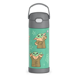 THERMOS 410mL Stainless Steel Licensed FUNtainer Bottle  The Mandalorian  14 oz
