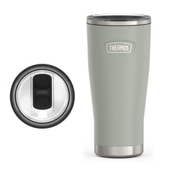 THERMOS ICON SERIES Stainless Steel Cold Tumbler with Slide Lock  24 Ounce  River Rock