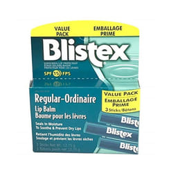 Blistex Medicated Lip Balm, 3 Balm Value Pack Pack of 3