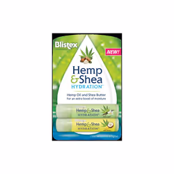 Blistex Hydration Hemp & Shea Lip Moisturizer, 0.15 oz