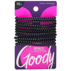 StayPut Elastics, Black 10 Ea