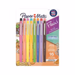 Papermate 2125408, Medium, 16 colours, Assorted colours, 0.7 mm, Multicolour, Round