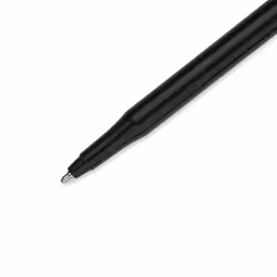 Paper Mate Erasermate Stick Medium Tip Ballpoint Pens  4 Black Ink Pens (3164458PP)