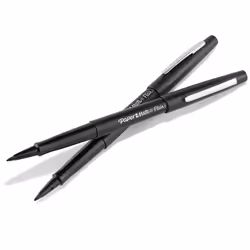 Paper Mate Flair Point-Guard Porous Point Pens  12 Black Pens.