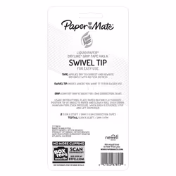 Papermate Liquid Paper DryLine Grip Correction Tapes